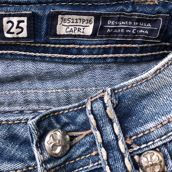 Miss Me Jeans size 25 distressed - Picture 9 of 15